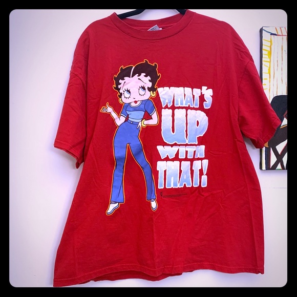 2000 Freeze Betty Boop “What’s Up With That?” Tee - Picture 1 of 6